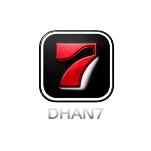 Dhan7 Game app interface showing gameplay and features